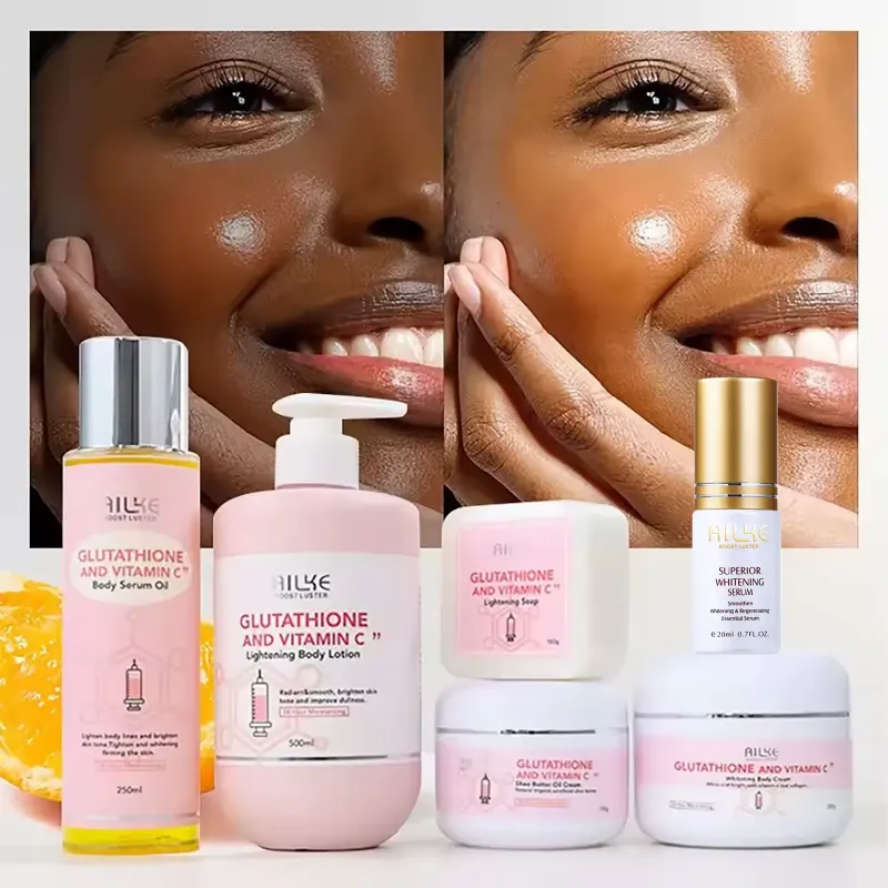 Results after 4 weeks – AILKE Brightening Skin Care transformation