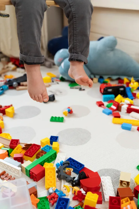 kids and legos