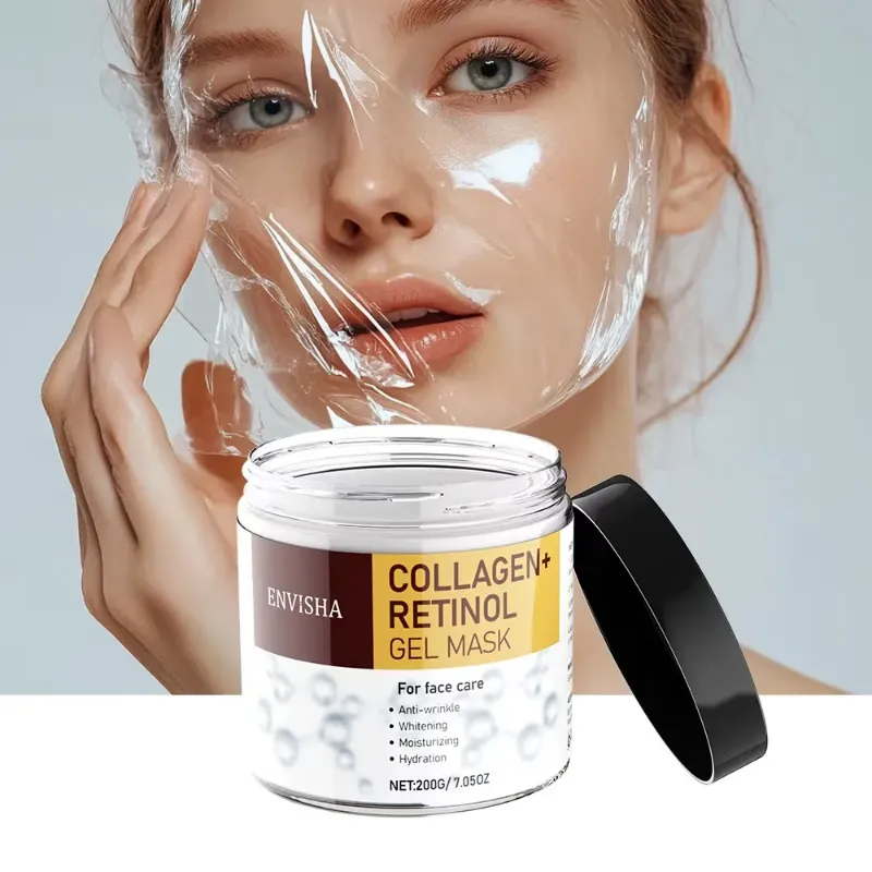 Key ingredients in Collagen Gel Mask – retinol and hydrating compounds
