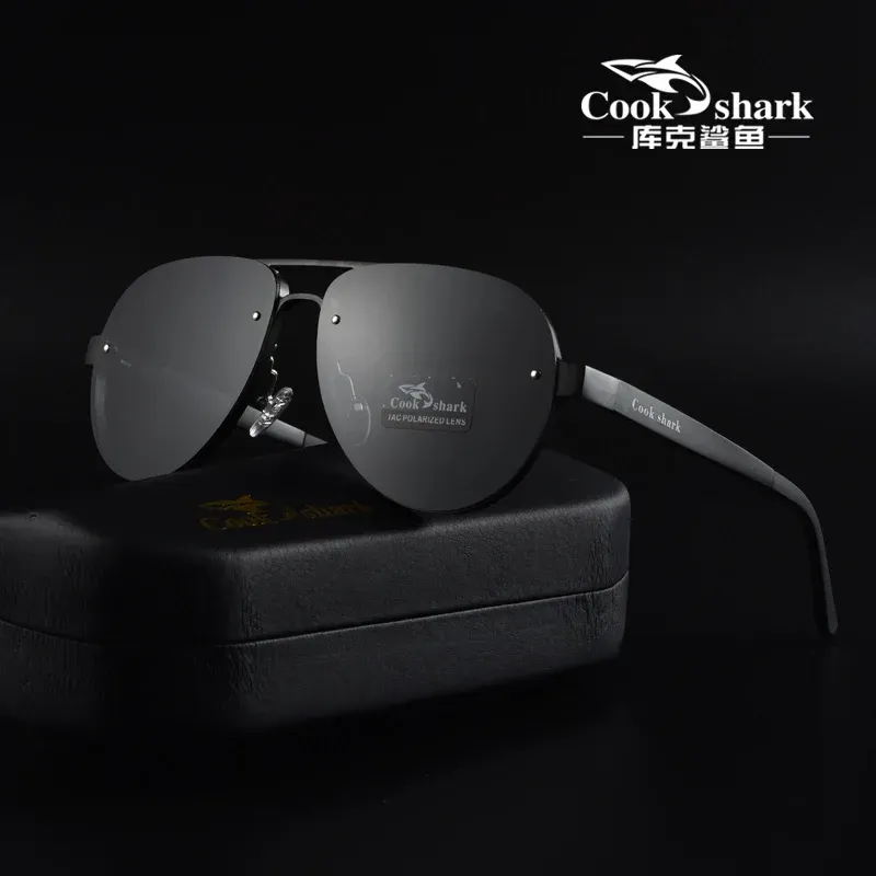 Cook’s polarized sunglasses with anti-slip nose pads close-up