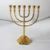 holy land Brass Candlestick – Handcrafted candle holder with polished finish-alt-5