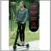 Adult riding HX X6 urban mobility scooter on city road