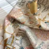 Women Silk Scarf – Luxury Animal Print Bandana and Neck Scarf