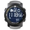 Men’s digital waterproof sports watch by NORTH EDGE with pedometer, heart rate monitor, and Android/iOS compatibility