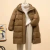 Warm Down Puffer Jacket women's down puffer coat