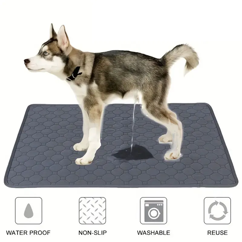 Reusable Dog Pee Pad - Waterproof, Absorbent, Washable Training Mat for Pets