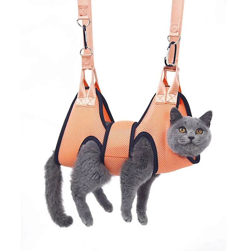Cat Grooming Hammock - Fixed Bath Bag for Nail Cutting