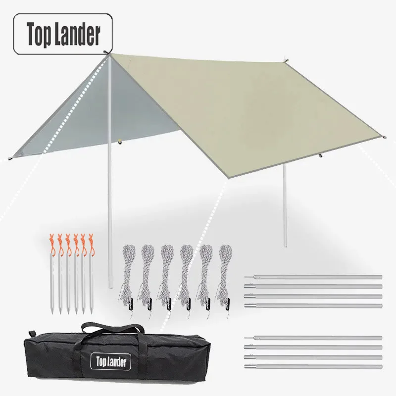 Light Khaki Tarp Set