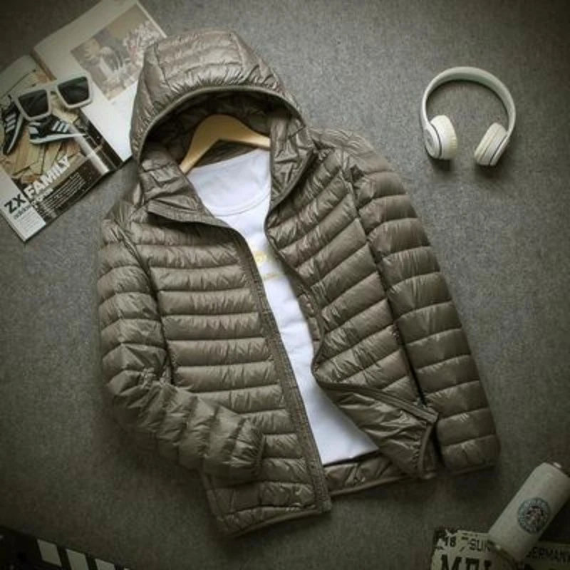 hooded army green
