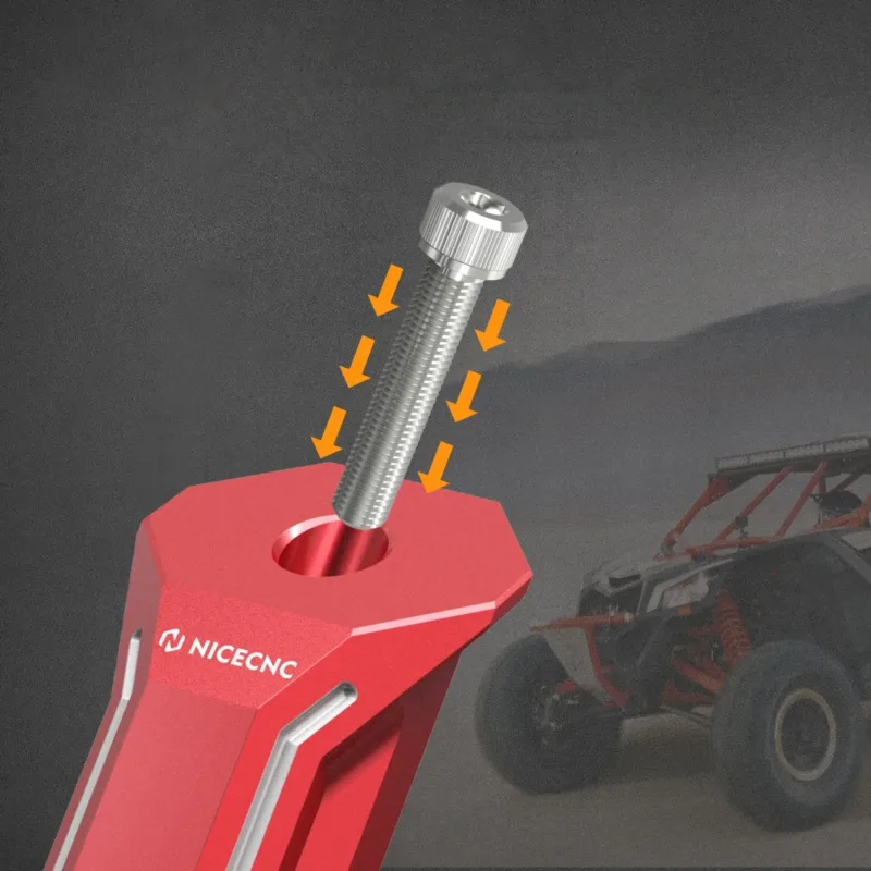 UTV grip bar upgrade with bolt-on fit