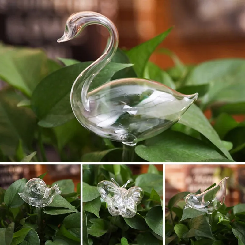 Glass Self-Watering Bulbs | Animal Shape Automatic Plant Watering Device