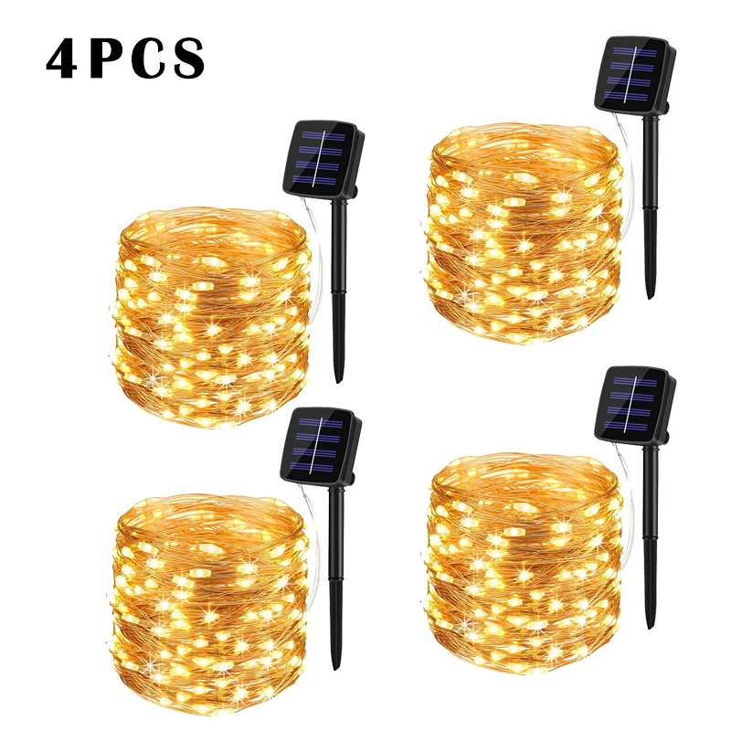 4PCS Warm White