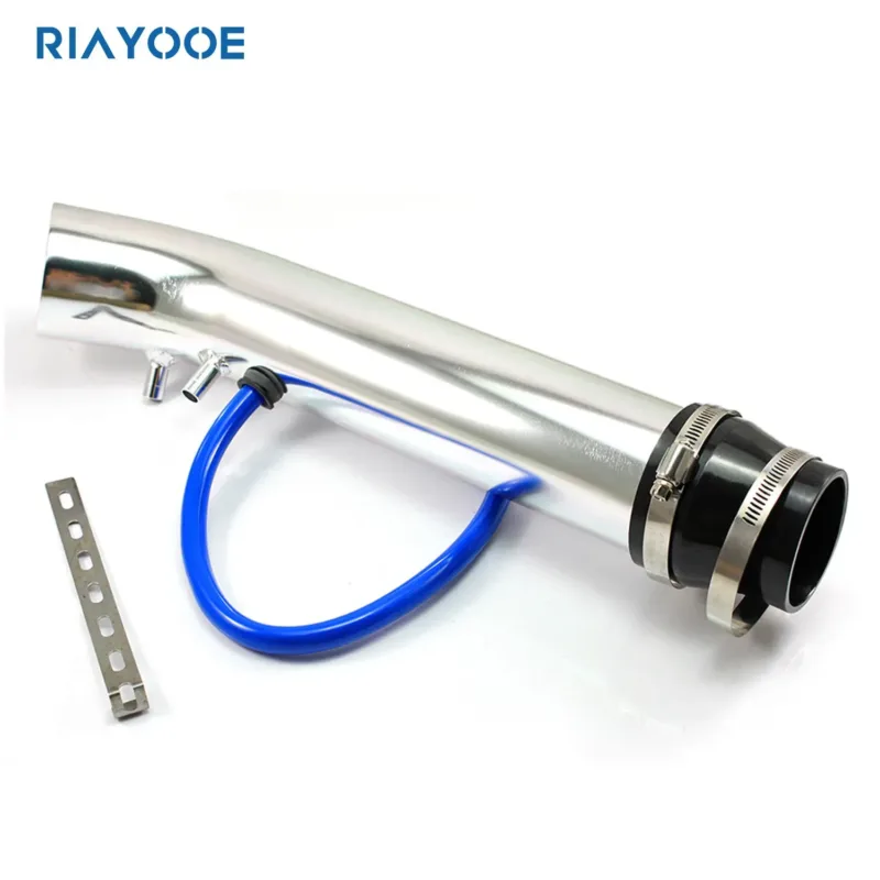 Car Performance Intake System pipe, silver color
