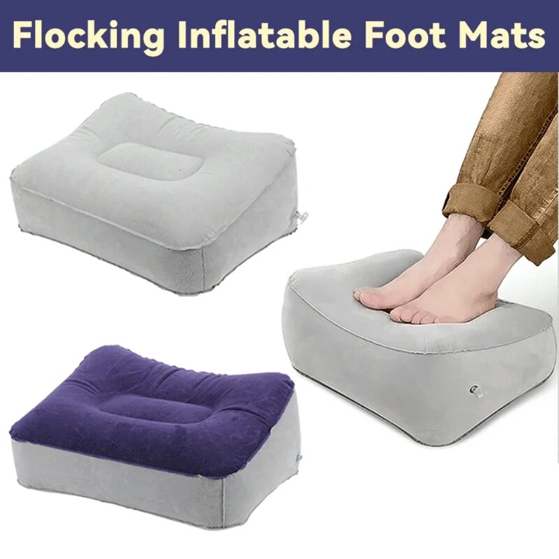 Aid Body Positions Support Inflatable Pillow Cushion - Travel Rest Footrest