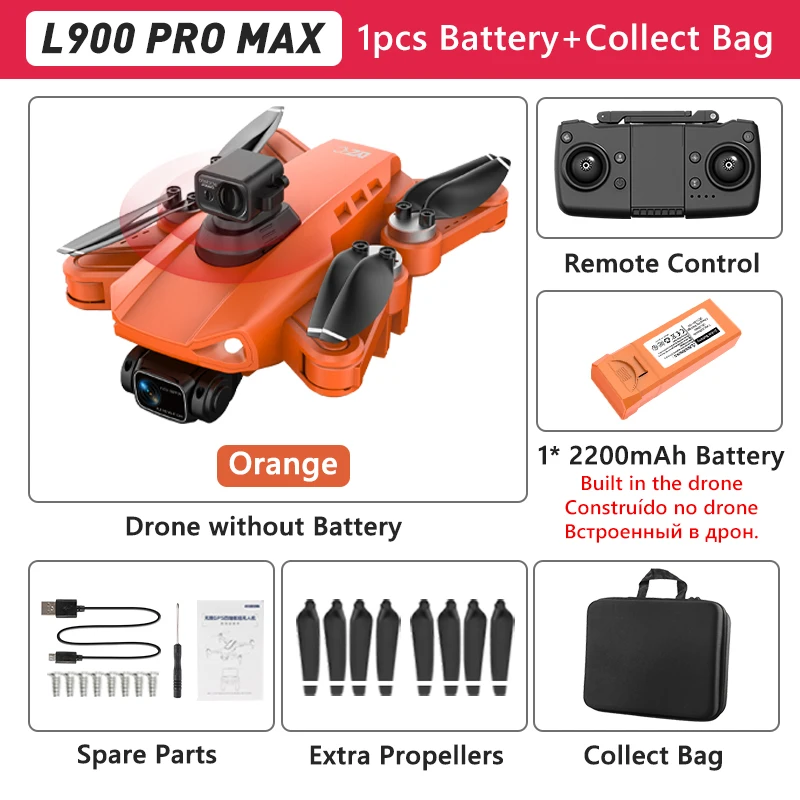 L900 MAX Orange Bag