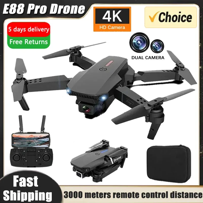 New E88Pro RC Drone 4K Professional