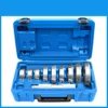 Press-fit bearing kit in its storage case.