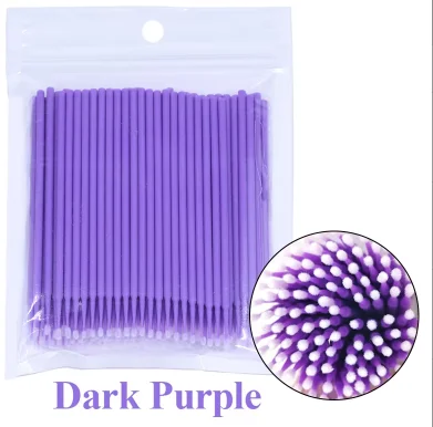 100pcs dark purple