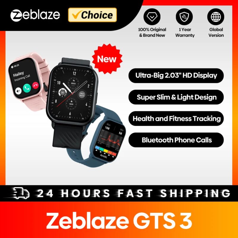 Zeblaze GTS 3 Smartwatch