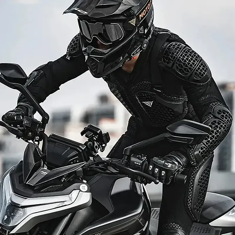 Motorcycle Protection Gear Set Fabric Strength