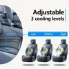 Universal Car Seat Covers with Fan Installed
