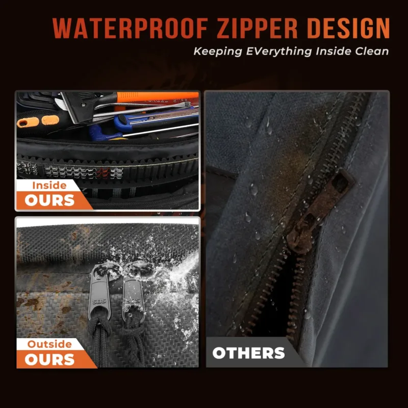 UTV CVT Belt Bag showing its waterproof material.