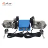Universal fit exhaust pipe on car
