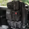 Car back seat tactical storage organizer