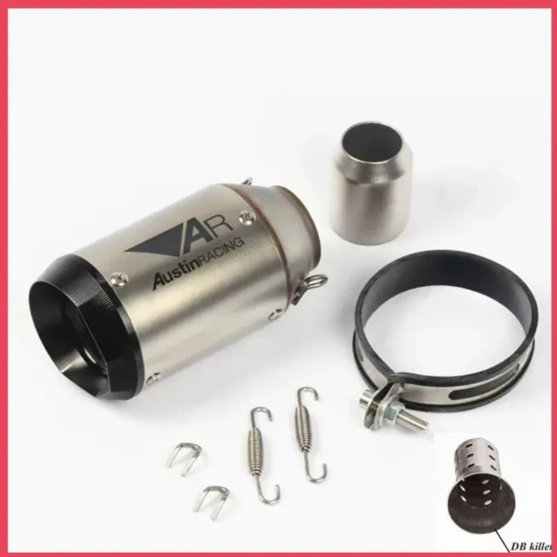 Exhaust pipe with included accessories