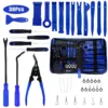 38-piece interior trim removal tool kit displayed in blue color