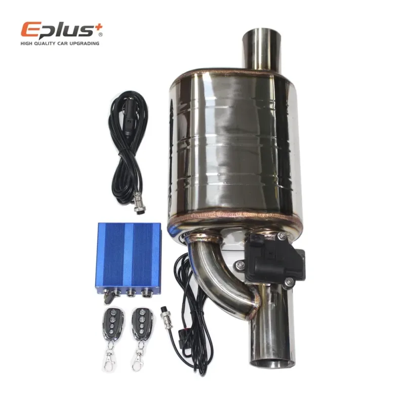 EPLUS Car Exhaust System with Electric Valve and Remote Control