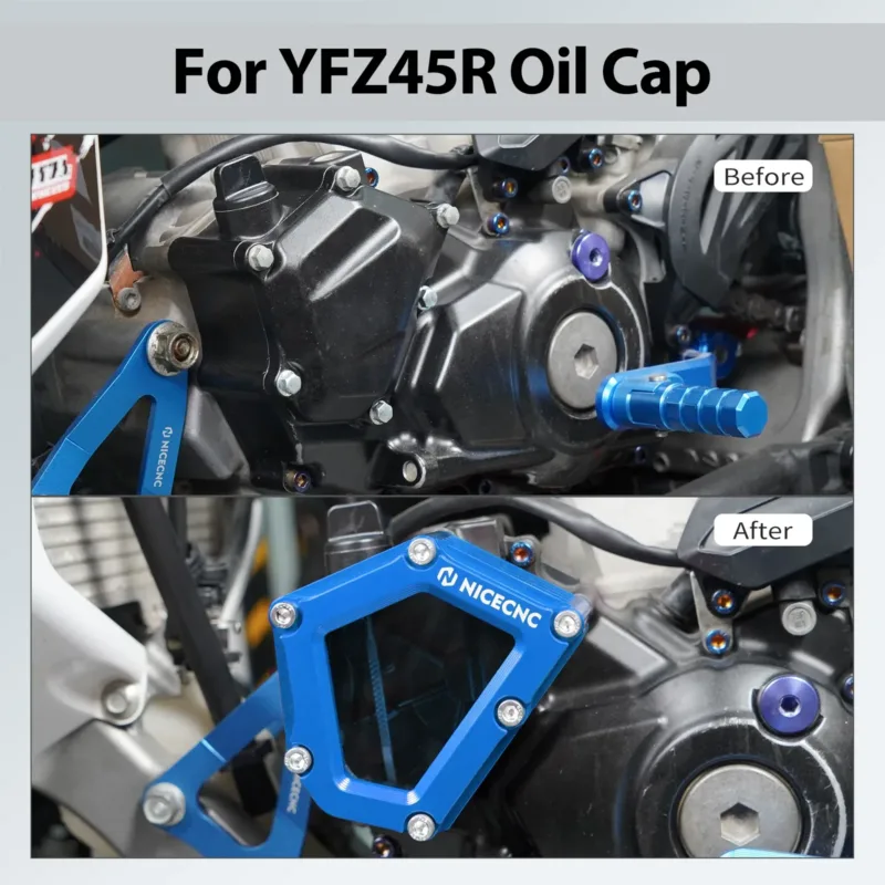 YFZ450R Transparent Oil Cover Kit