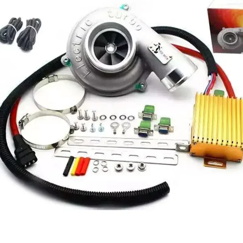 Electric Turbo Supercharger Kit components