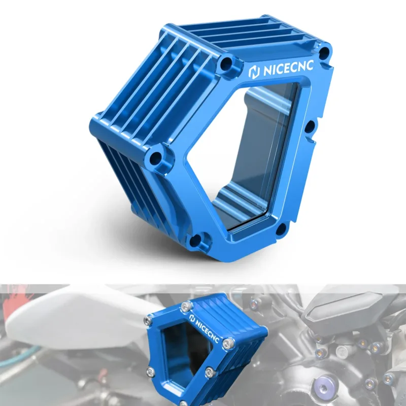 CNC aluminum oil Guard for YFZ450R Transparent