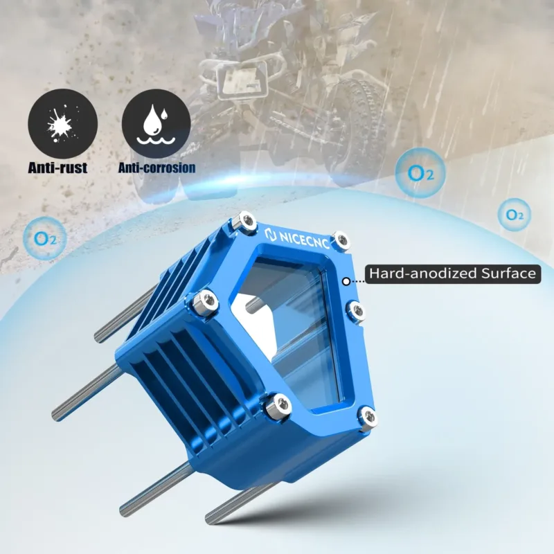 Stylish ATV Engine Cap Upgrade