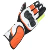 Motorbike Racing Leather Gloves Protection Detail