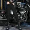 Women's Motorcycle Riding Gear Layout