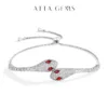 Close-Up of Double Snake Head Clasp on ATTAGEMS Bracelet