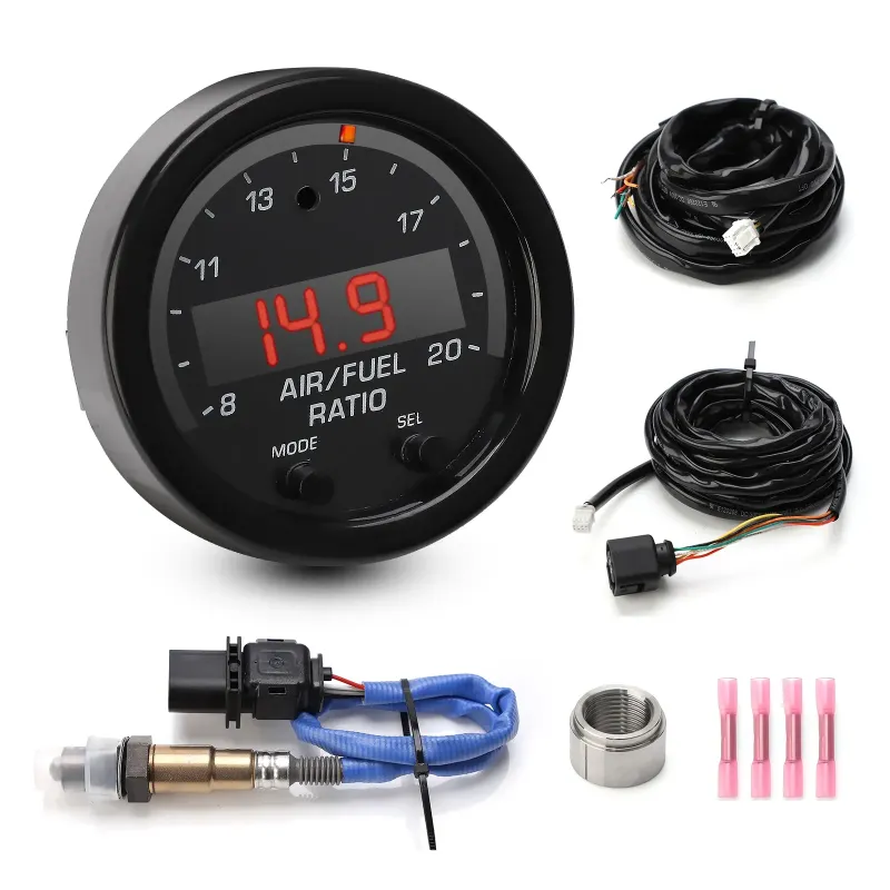 Engine Tuning Tools Wideband Sensor with Gauge