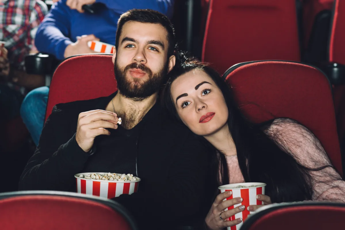 couple in cinema