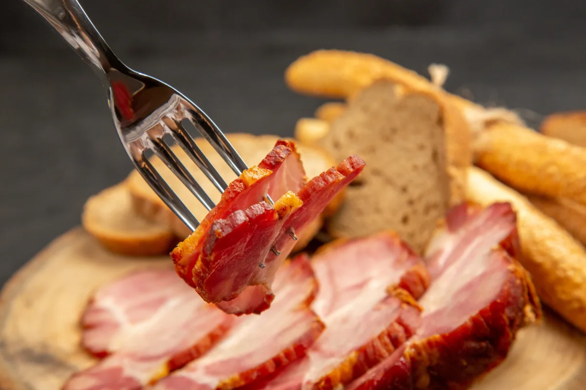 awesome warm and hot bacon and we use cooking hack to make it 