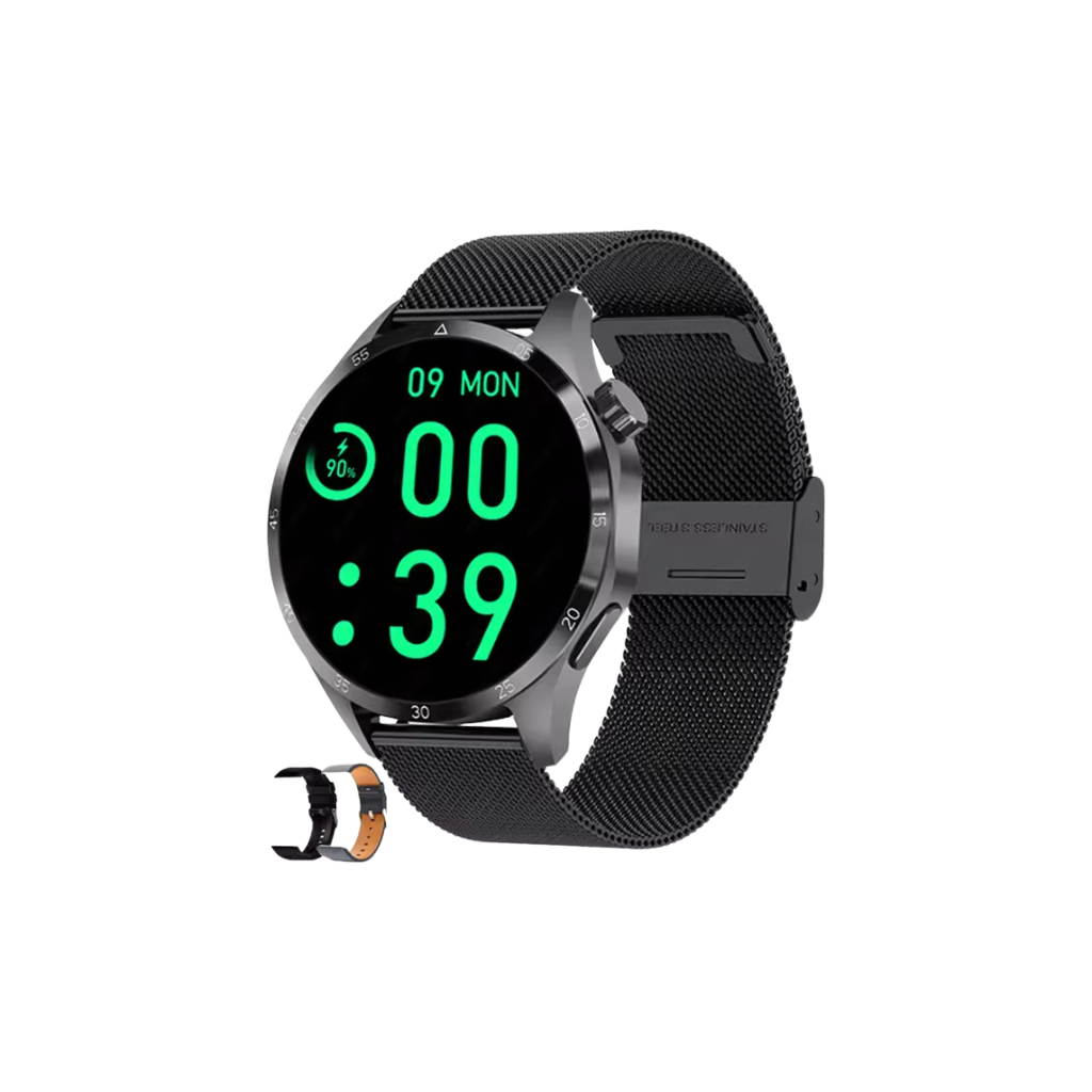 Black mesh belt