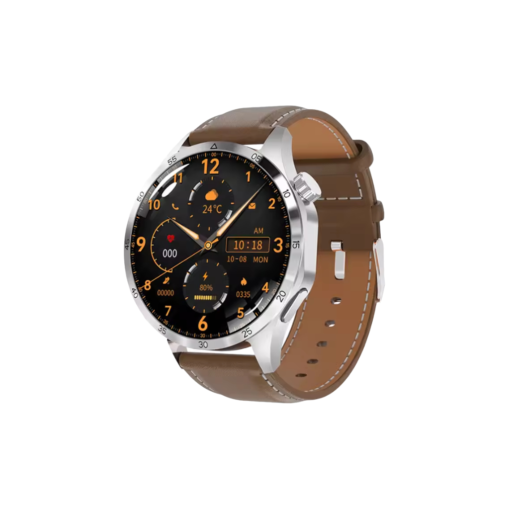 Brown leather