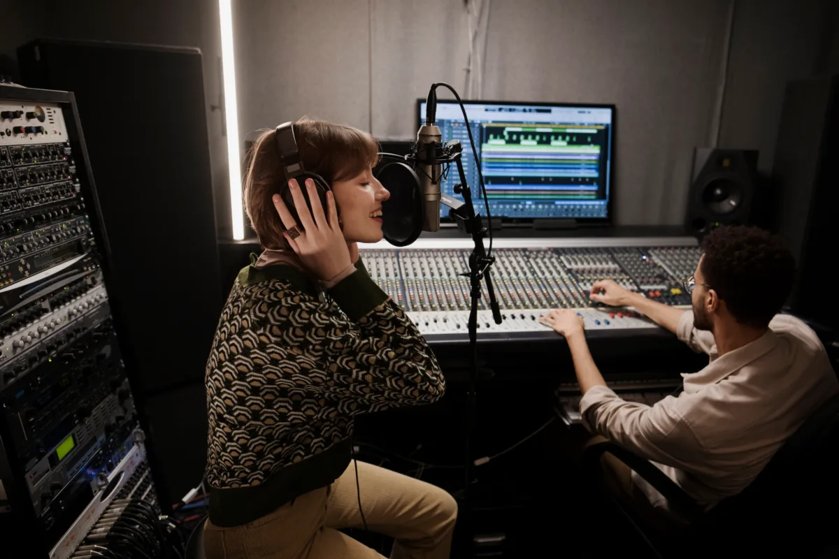 a sound and studio