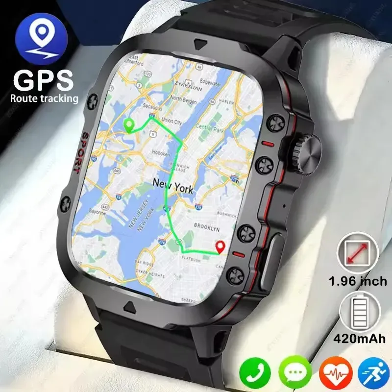 Xiaomi rugged smart watch with AMOLED touchscreen display