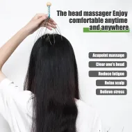 1/2sopus Head Massager - Scalp Massage Tool for Stress Relief