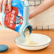 1PC Reusable Bag Clip Snack Fresh Food Storage Sealing Kitchen Mini Sealer - Moistureproof food bag clip