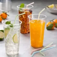 Black Wholesale Reusable Kunststof Plastic Drinking Straws – Party & Event Supplies