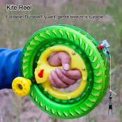 Kite Reel Winder – Twisted string with a blue grip for easy kite storage