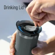 Stainless Steel Coffee Travel Mug - Insulated Leakproof Thermos